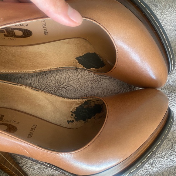 Brown leather Heels made in Italy - Picture 9 of 10